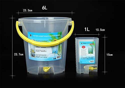 UP aquarium drip bucket buffer water exchange slow drop fish shrimp tank