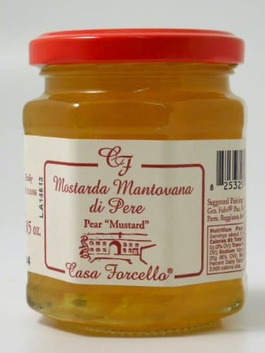 Casa Forcelli Mostarda Mantovana di Pere - Pear