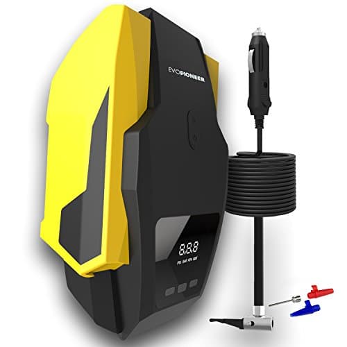 Car Air Compressor Pump,12v 150 Psi Portable Air Compressor,Digital Tire Inflator with Gauge,Air Pump for Cars,Bicycles, Basketballs and other Inflatables