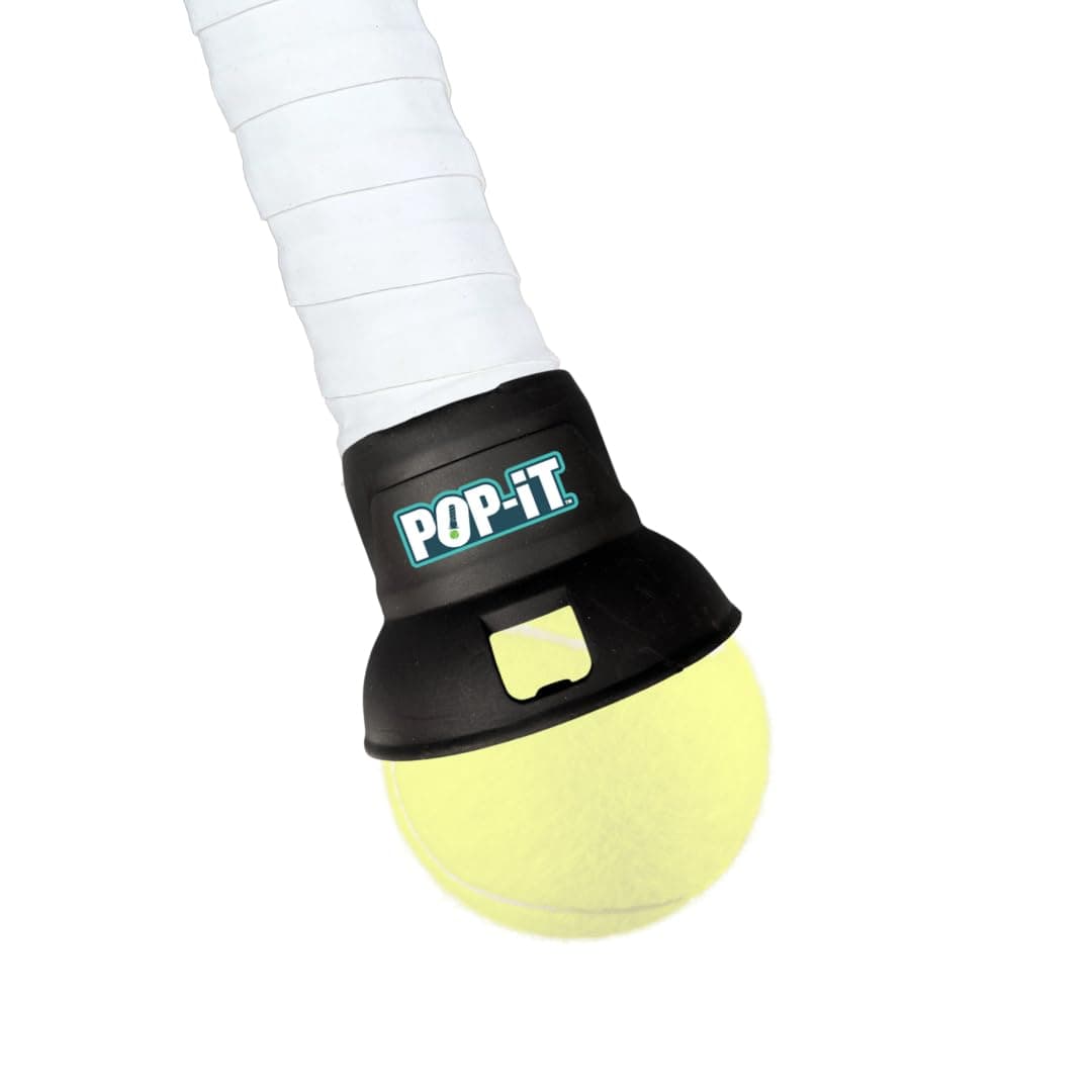 Tennis Ball Picker Upper for Racket - No-Bend, Hands-Free Retriever - Fits Most Racquets - Lightweight and Durable Tennis Ball Collector for Players, Seniors and Coaches