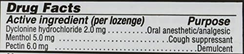 Sucrets Medicated Lozenges-Honey Lemon-18 ct