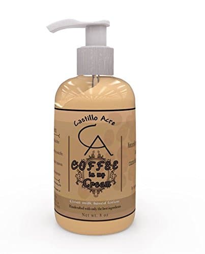 Castillo Acre Coffee in my Cream, All Natural Goat Milk Based Lotion, Turkish Mocha