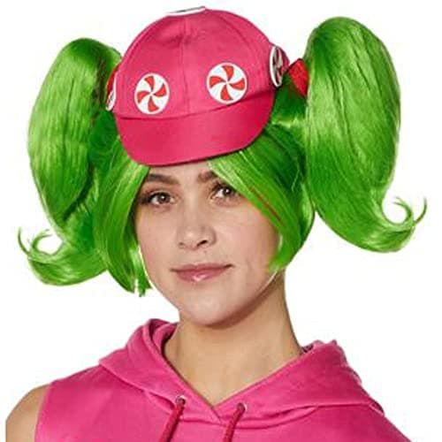 Spirit Halloween Fortnite Brite Bomber Costume Wig Teen/Adult