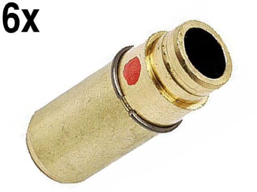 for Mercedes (86-95) Exhaust Valve Guide (x6) 1st Oversize w124 w126