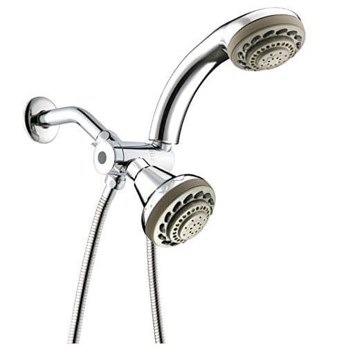 SS7020CCP 7 Function Handheld Shower and Showerhead Combo Kit, Chrome Plated Finish