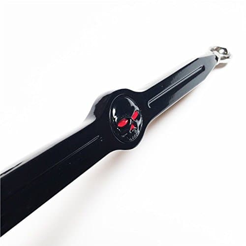 XKH- motorcycle Skull Gear Shift Linkage Compatible with Harley Heritage Softail Nostalgia FLSTN Night Train EFI FXSTBI Black [B00YB3X86K]