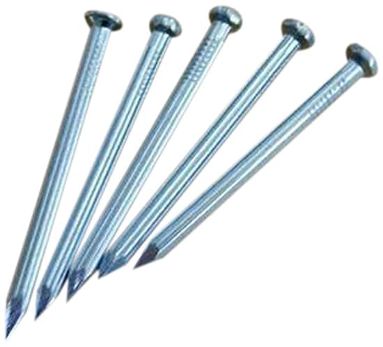 HARD STEEL Concrete Nails (1"-15, 1.5"-15, 2"-15, 2.5"-15, 3"-15) Pack of 75 Pieces