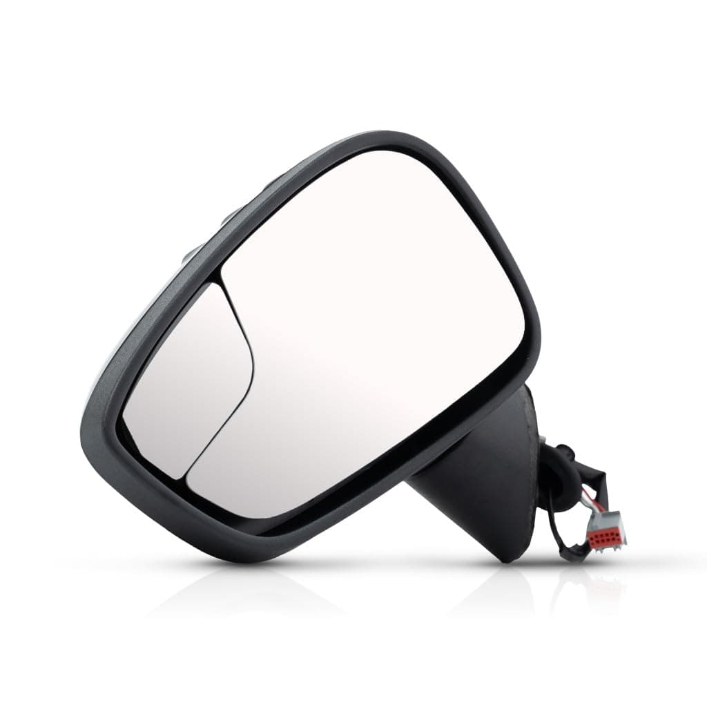 For Ford Fiesta 2011-2019 Door Mirror Driver Side | Power | w/Blind Spot Glass | Paint To Match | Replacement For FO1320458 | AE8Z17683A-PFM