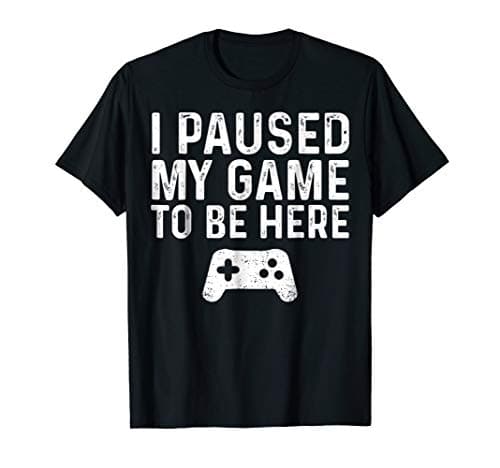 I paused my game to be here