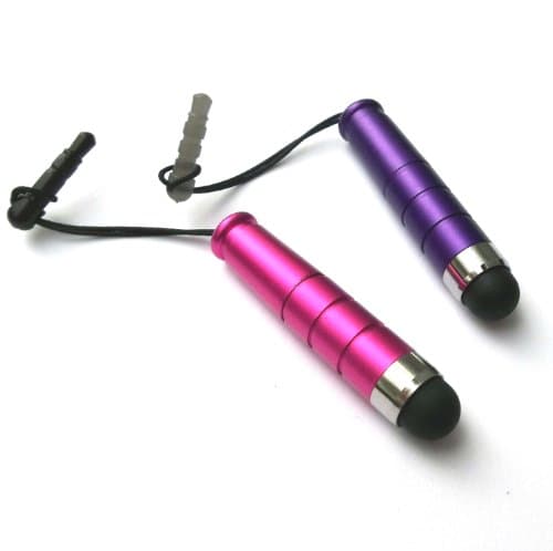 Hi-Tech Dealz 2 Pack of Stylus (Pink Purple) 3.5mm MINI ATTACHABLE Universal Touch Screen Capacitive Pen for Huawei Tablet PC / Cell Phone / Smartphone : Huawei Ascend D quad, Huawei Ascend D quad XL, Huawei Ascend D1, Huawei Ascend G300, Huawei Ascend II, Huawei Ascend P1, Huawei Ascend P1 S, Huawei Fusion U8652, Huawei IDEOS S7 Slim, Huawei Impulse 4G, Huawei M886 Mercury, Huawei MediaPad, Huawei MediaPad 10 FHD, Huawei MediaPad S7-301w, Huawei T8300, Huawei U8100, Huawei U8150 IDEOS, Huawei U8180 IDEOS X1, Huawei U8220, Huawei U8230, Huawei U8350 Boulder, Huawei U8500, Huawei U8510 IDEOS X3, Huawei U8520 Duplex, Huawei U8650 Sonic, Huawei U8800 IDEOS X5, Huawei U8800 Pro, Huawei U8850 Vision, Huawei U8860 Honor, Huawei U9000 IDEOS X6