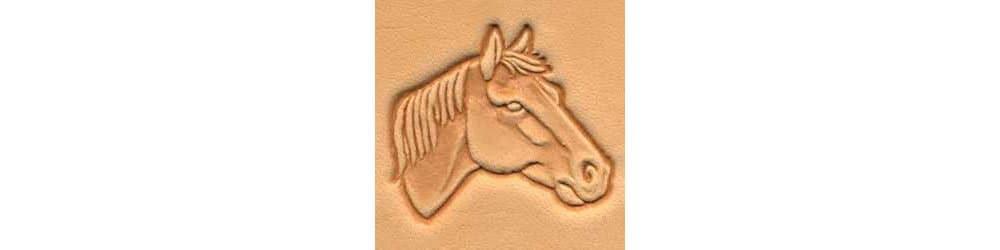 Horse Head Craftool� 3-D Stamp (Right) 88342-00