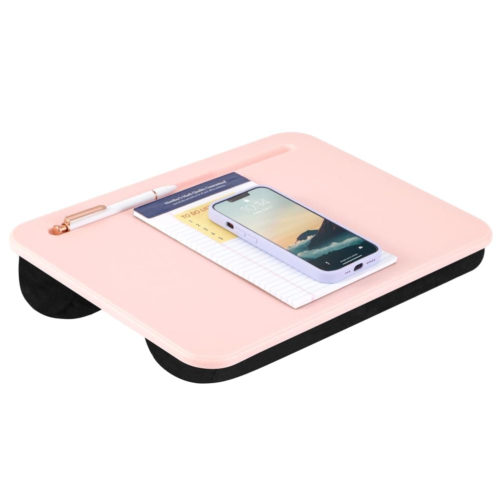 Compact Lap Desk - Rose Quartz - Fits Up To 13.3 Inch Laptops - Style No. 43104