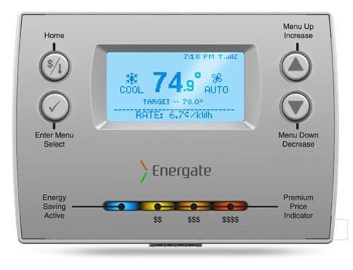 Foundation FZ100 Smart Programmable Communicating Thermostat with Integrated In-Home Display