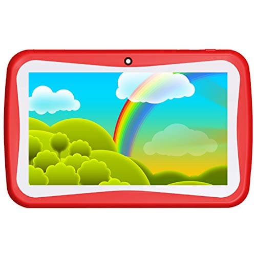 Ctroniq Kindertab K9 7" Google GMS Certified Kids Tablet (Red)