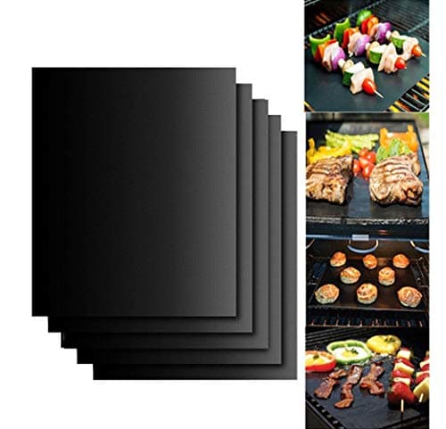 BBQ Grill Mat 3 Pack, Reusable, PFOA Free, 15.75in x 19.68in