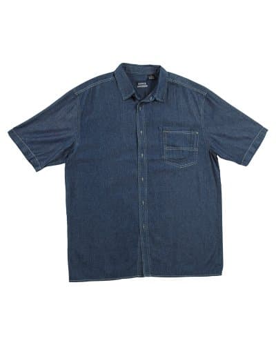 ENYCE MENS LT WT CHAMBRAY DENIM SHIRT STYLE # E09661