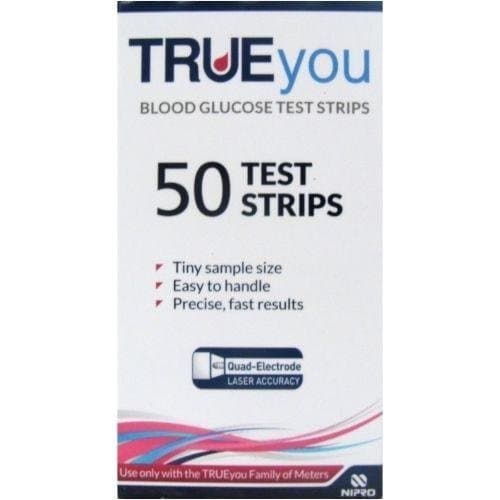 TRUEyou True You Blood Glucose Test Strips x 50