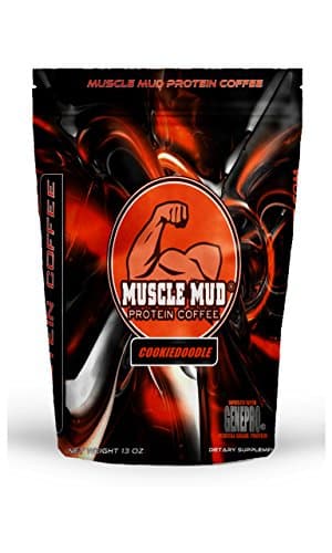 Muscle Mud Protein Coffee - Available in 4 Flavors Cookie Doodle