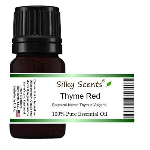 Thyme Red Essential Oil (Thymus Vulgaris) 100% Pure and Natural 5 ML