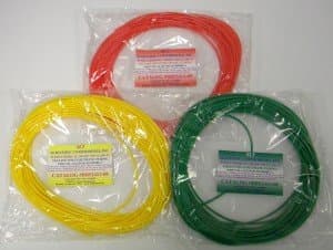 Medical Grade Colored Polyurethane Tubing - Transparent Red / .250" ID x .375" OD (+/- .005") = 6.35mm ID x 9.52mm OD / (50' Coil)