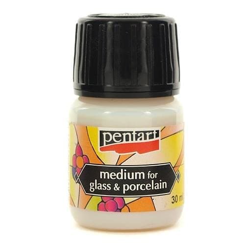 Pentart Glass Colors Glass & Porcelain Paint, 30 ml Medium