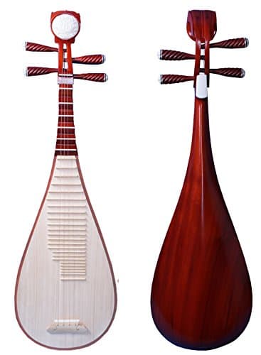 OrientalMusicSanctuary Scented Rosewood Pipa 花梨清水琵琶 - Chinese Lute BIWA for Performers