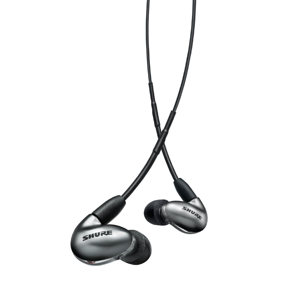 【VGP2025 Gold Medal】 SHURE Shure Earphones Wired SE846G2GT Graphite Silver 2nd Generation High Sound Isolation Hi-Res Compatible Gaming In-Ear Wireless Conversion Compatible (Sold Separately) MMCX