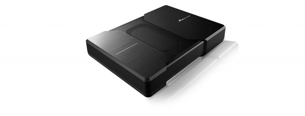 TS-WH500A Compact Series Dual 7-1/8" x 3-7/8" - 150 W Max Power - HVT (Horizontal Vertical Transforming) Sealed Active Subwoofer