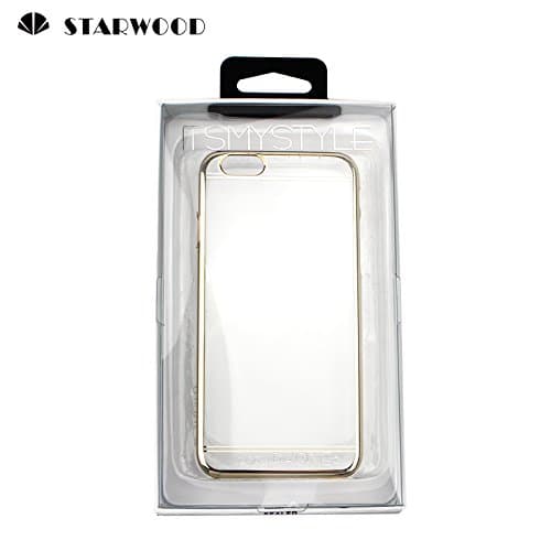 Starwood Protect Shell Plating Bumper iphone case, For iphone 6 / 6s ,4.7inch and 3 colours available (Luxury Gold))