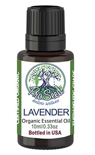 ProSeed Organic Lavender Essential Oil | Steam Distilled from Lavendula angustifolia | Bulgarian Lavender | 10ml