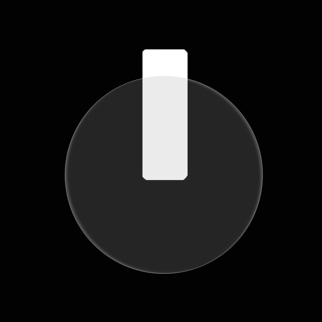 QGT Protector for Garmin Fenix 6X / 6X Pro Solar 2 PCS Hat-Prince 0.2mm 9H 2.15D Curved Edge Tempered Glass Film