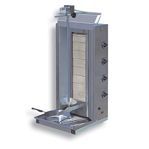 NORTH PRO Greek Gyros/Doner/Kebab Machine (Propane-Butane) (Meat capacity: 75-100kg-model: DG104-UK)