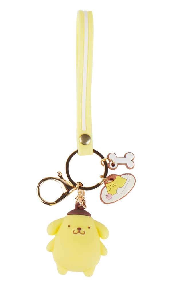 Cute Keychain Kawaii Anime Keychain, Hello Kitty, My Melody,Kuromi,Keroppi, Badtz-Maru, Cinnamoroll, Pompompurin