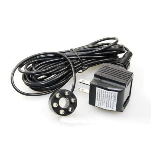 Underwater 6-LED Light Ring For Fountain Fish Pond Water Garden with Transformer