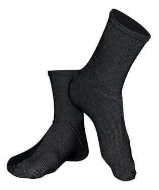 Sharkskin Covert Socks with HECs Stealthscreen Technology for Scuba Diving and Spearfishing (MD)