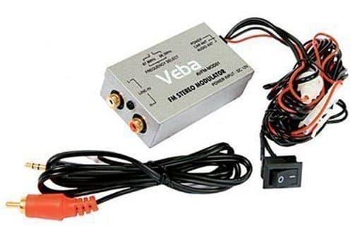 Veba Wired FM Modulator transmitter AVFM-MOD01 for iPod iPhone MP3 player etc