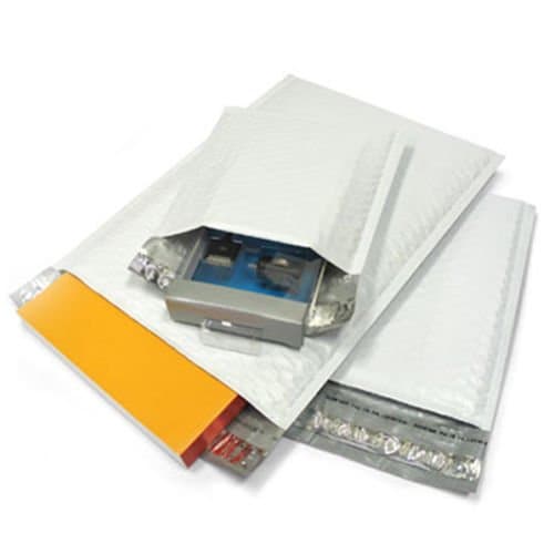 AirnDefense #000 Poly Bubble Padded Envelope Mailers Bags Self Seal 4x8 500Pcs