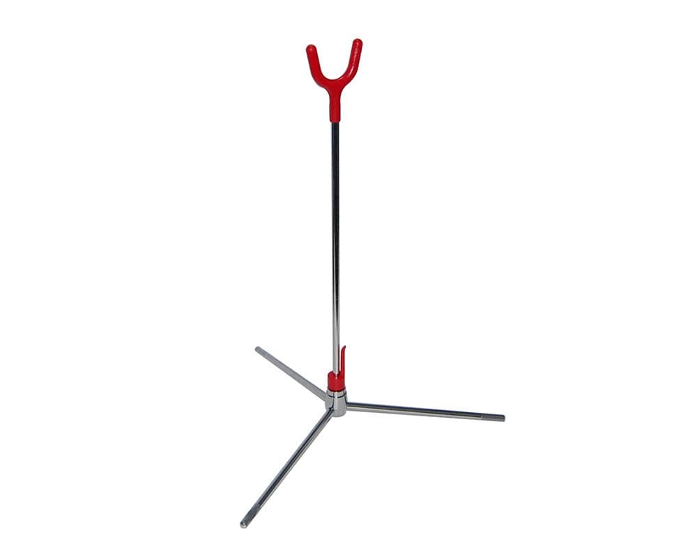 Sososhoot Lightweight Stainless steel Bow Rack Bow Stand Bow Rest Place Safety Suitable Compound Bow & Recurve & Traditional Bow