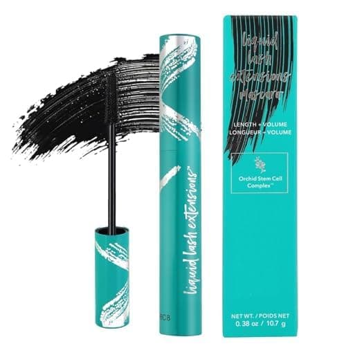 Thrive Lash Brynn Mascara Liquid Mascara for Eyelash Extensions, Thick and Thin, Waterproof & Sweat Resistant (Black 10.7g/0.38oz)