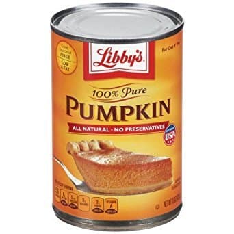 Libbys 100% Pure Pumpkin Pie Filling 425 g (Pack of 4)