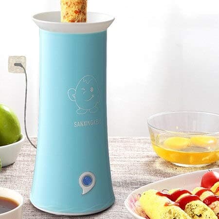 Electric Multifunctional Breakfast Cooker Pancake Roll Automatic Vertical Nonstick Cooking Household Cups