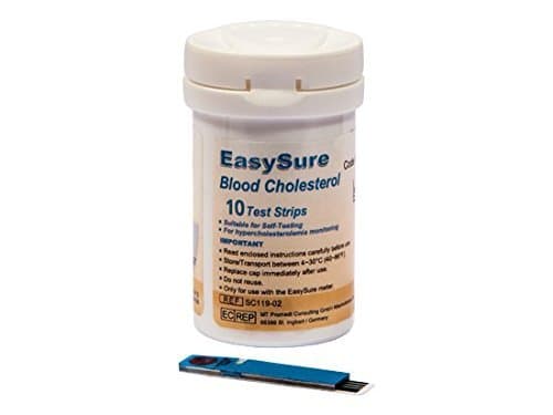 Blood Cholesterol Test Strips (10)
