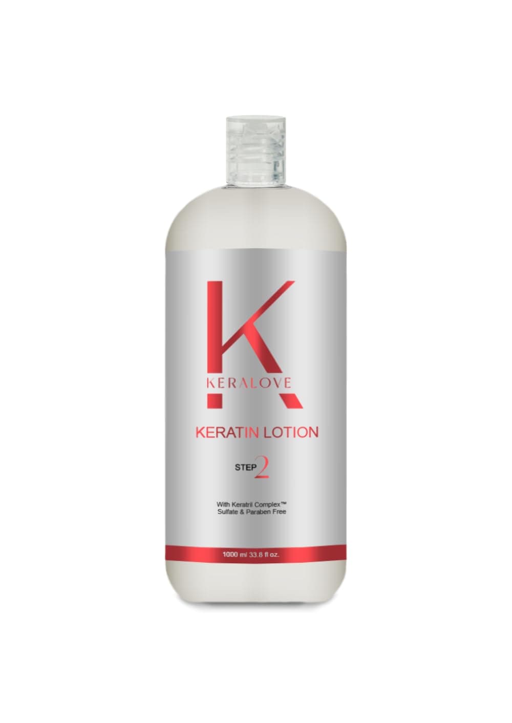 Keralove Keratin Protein Smoothing Lotion Treatment Complex Blowout 33.8 oz | Locion de Keratina para Alisar/Hidratar/Reparar | Made in U.S.A