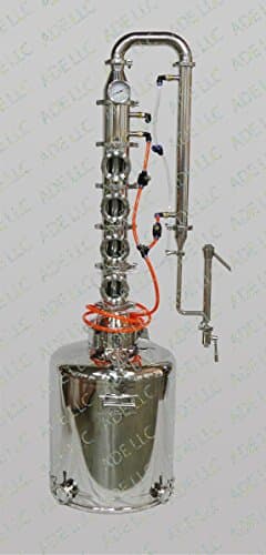 26 Gal. Moonshine Still with 4" Stainless Bubble Plate w/Cooling kit