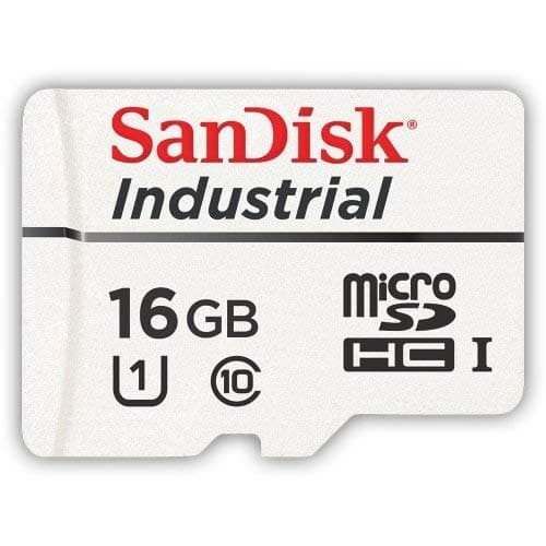 16GB Industrial MLC MicroSD SDHC UHS-I Class 10 SDSDQAF3-016G Bulk (1 Pack)