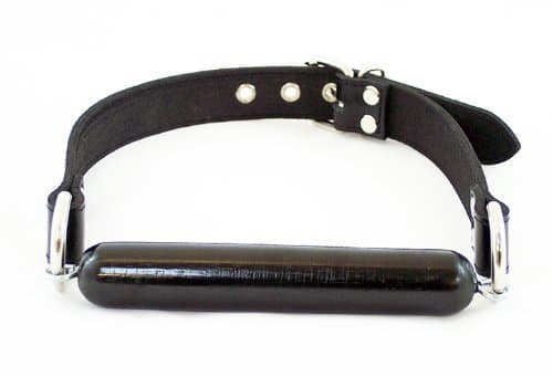 Rouge Mouth Bite Gag Black by Rouge Garments