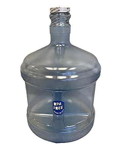 BPA-Free Reusable Food Grade Safe Tritan Leak-Proof Plastic Water Bottle Spigot Gallon Jug Container With Handle - Made in USA (2 Gallon)