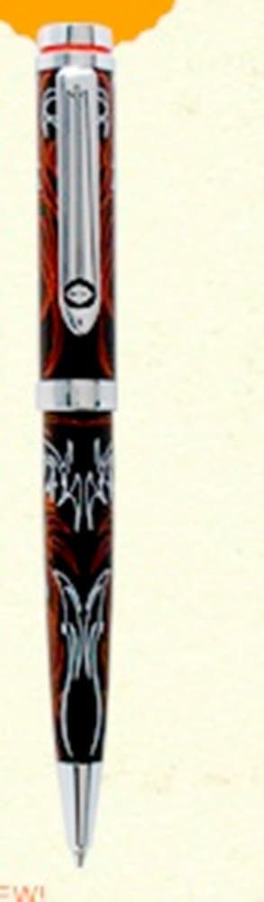 Retro 51 Harley Davidson Full Throttle Eagle Pinstripe Ball Pen