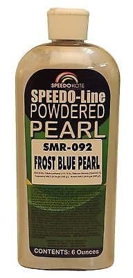 Speedokote Frost Blue Pearl for automotive base coats, SMR-092, 6 oz bottle