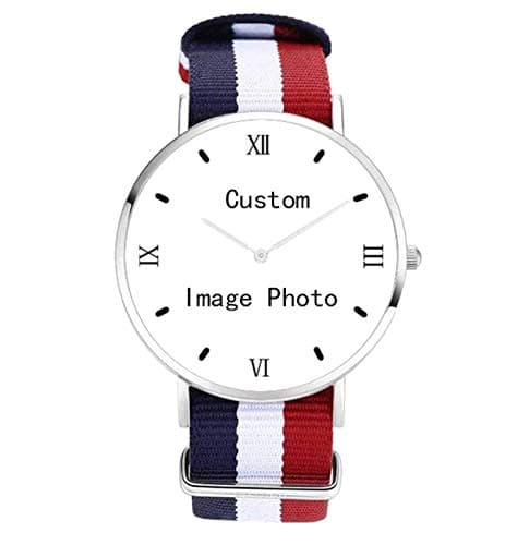 Custom Wrist Watch,Custom Mens Watches Womens Watches Personalized Mens Womens Watches Classic Watch